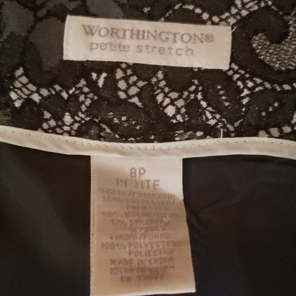 Worthington Petite Stretch Skirt - Picture 3 of 6